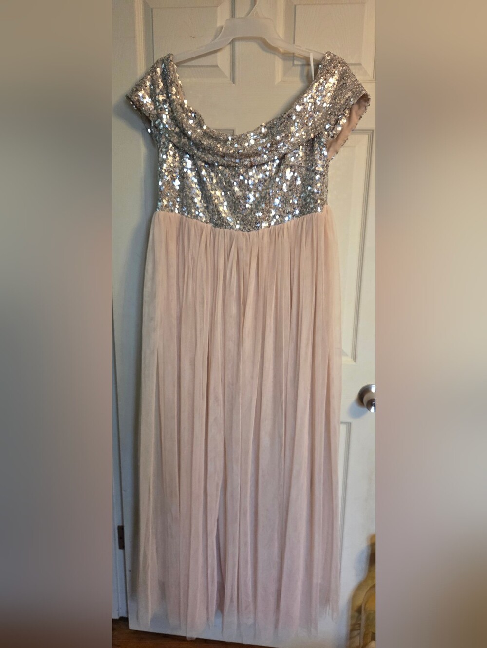Maya Deluxe Off-shoulder Maxi Dress Size 3XL